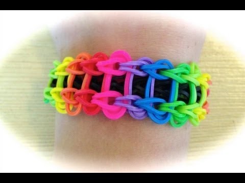 Rainbow Loom Leiterarmband (deutsche Anleitung)