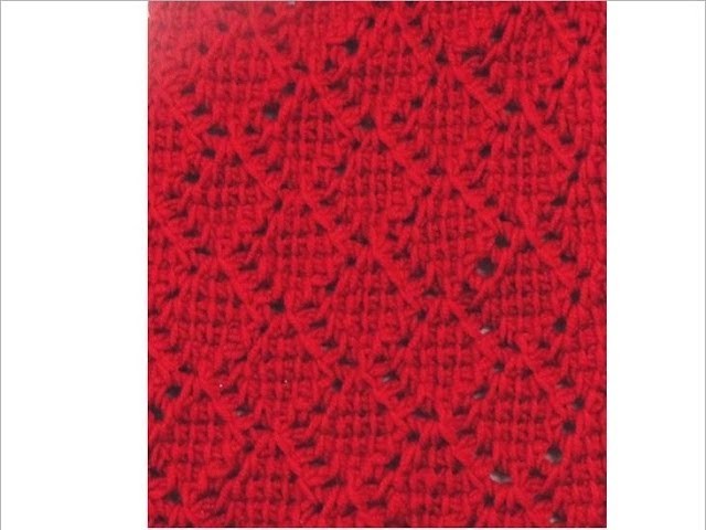 Tunesisch Häkeln - Schal aus Bettinas Muster