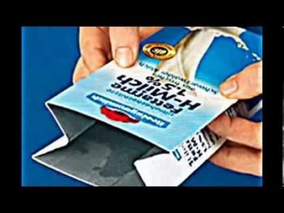 Anleitung: Geldbörse aus Tetrapak basteln