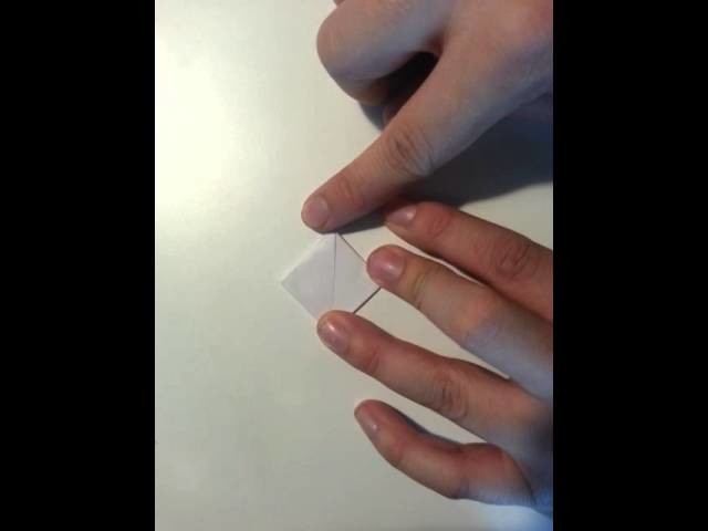 Aufblasbaren Würfel aus Papier basteln
