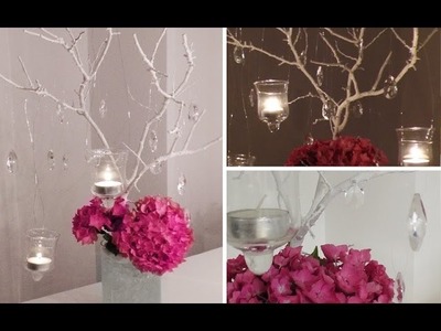 DIY: Blumen-Deko "Centerpiece" für festliche Tischdekorationen selber machen | Deko Kitchen
