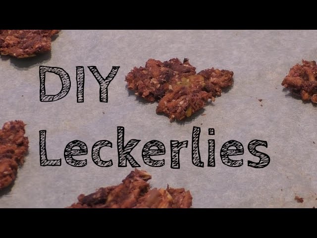 DIY Getreidefreie Leckerlies | Backen für Tiere