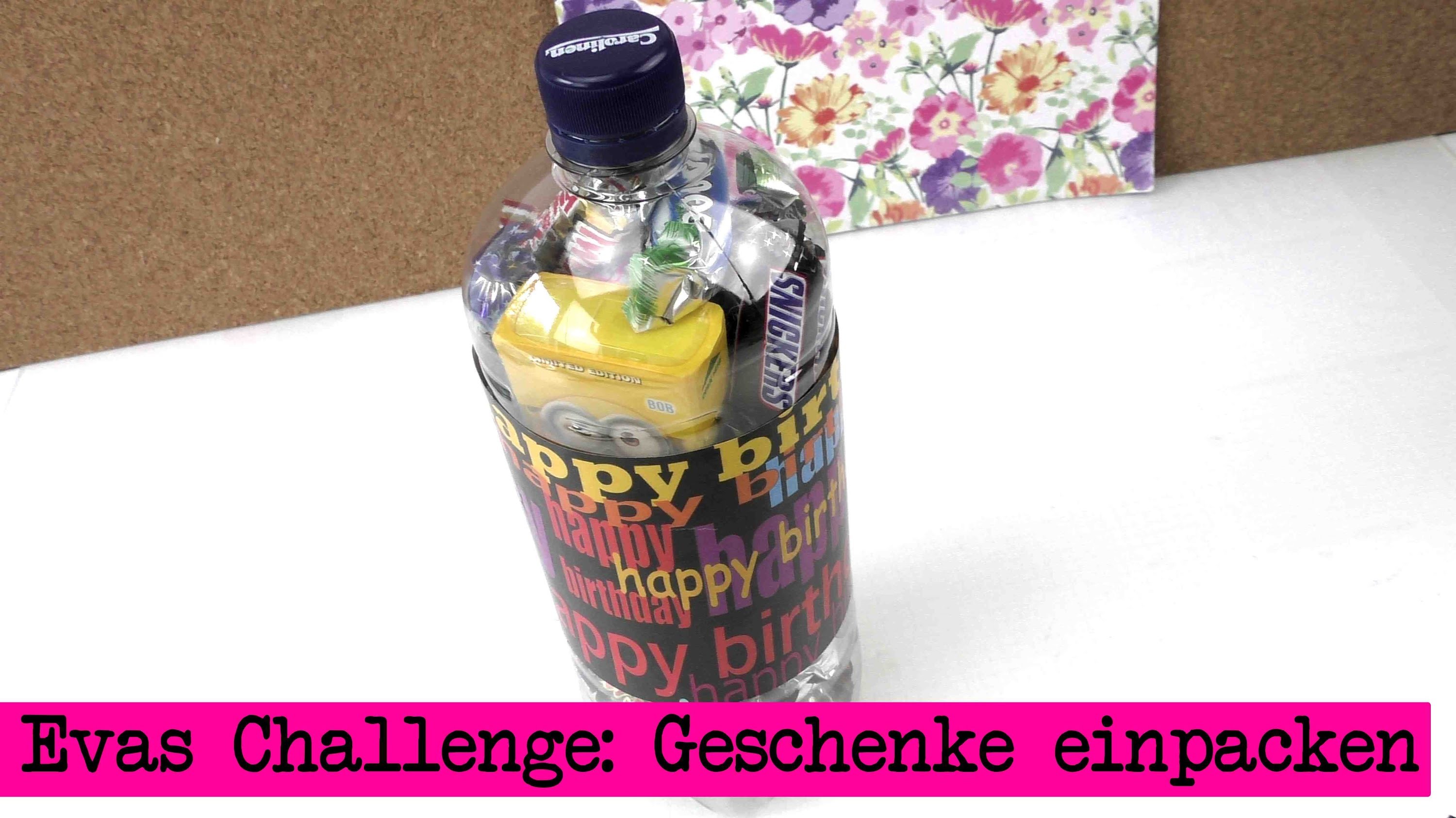 DIY Inspiration Challenge #17 Geschenke verpacken | Evas Challenge | Tutorial - Do it yourself