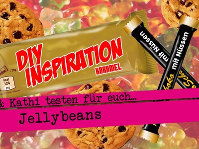 DIY Inspiration testet: Jelly Beans. Eva und Kathi testen Süßigkeiten. Knabbereien. Food Haul