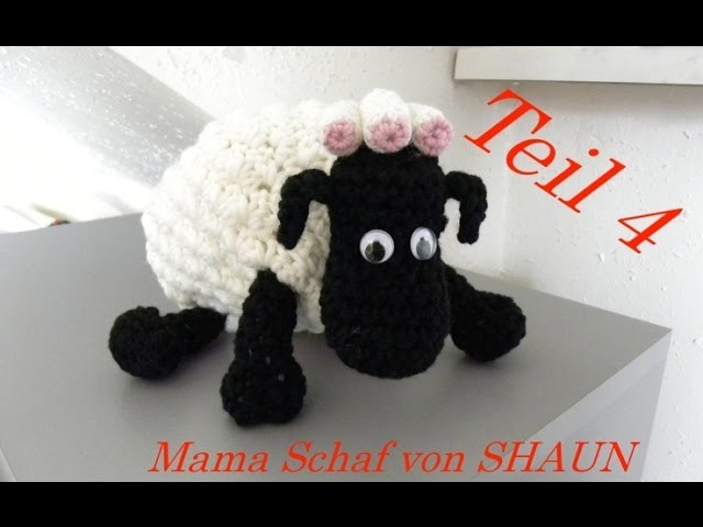 Mama-Schaf von SHAUN das Schaf Häkeln - Bauch - Veronika Hug -Teil 4