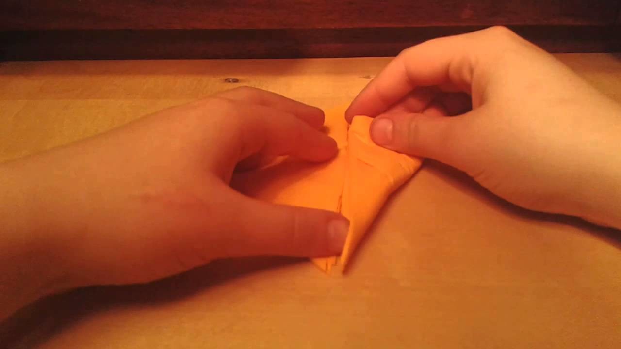 Osterhase aus einer Serviette basteln