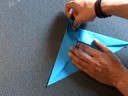 Papierflieger "Eisvogel" Bauanleitung