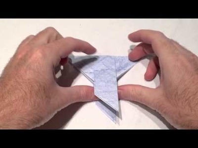 Taube aus Papier falten
