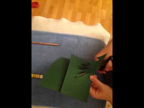 Weihnachtsbaum aus Papier basteln