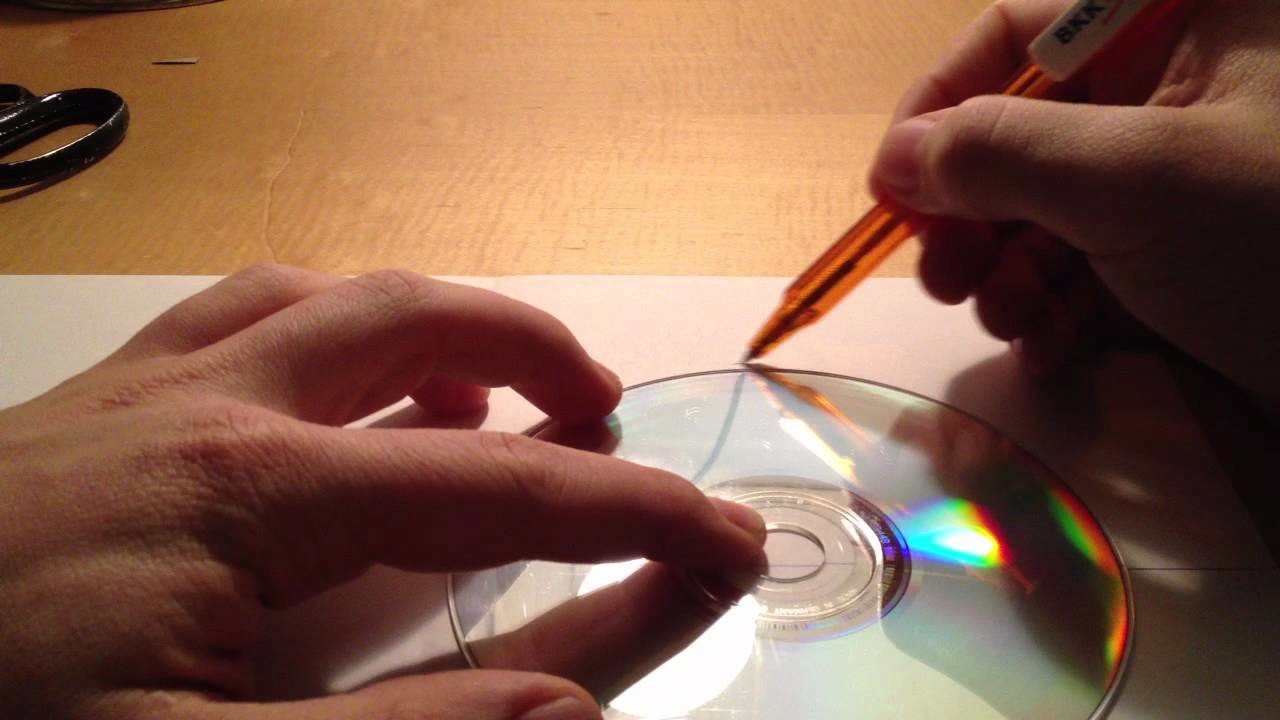 CD Hülle aus Papier falten - CD Hülle basteln