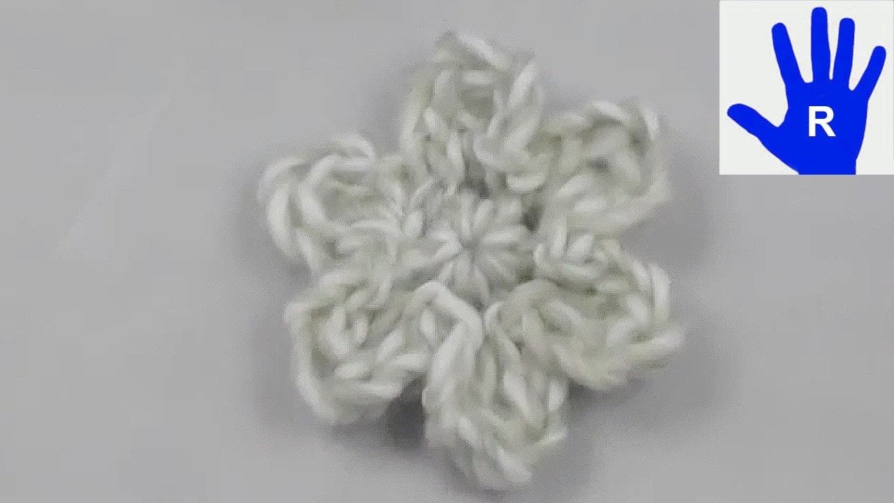 Häkeln - Blume für Granny aus Grand von Jungshans-Wolle