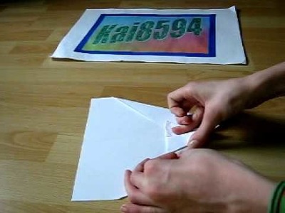 Origami Papierflieger Moskito