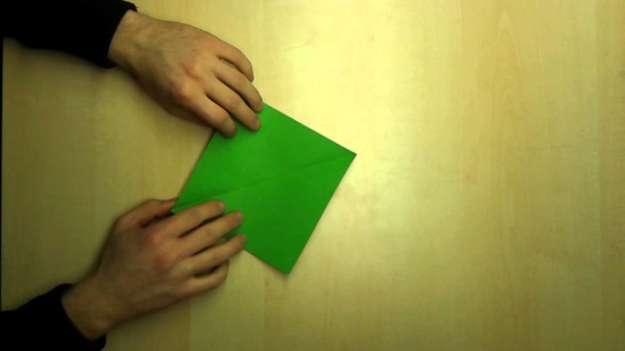 Briefumschlag falten - Kuvert basteln