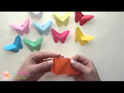 Einfach Schmetterling basteln