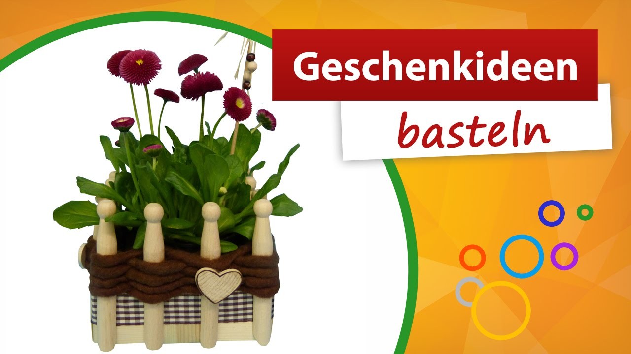 Geschenkideen zum Selbermachen | trendmarkt24 - Floristik und Blumen basteln