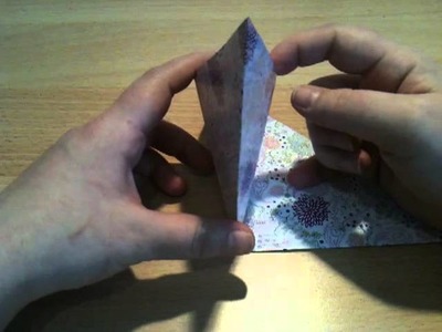 Origamischachtel selber machen - Papierbox basteln