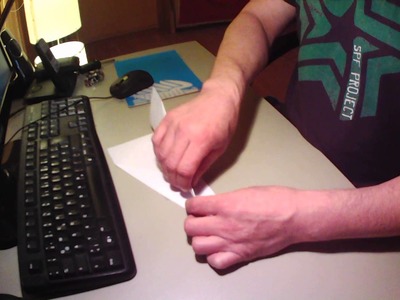 Anleitung einfacher Papierflieger | Model Düsenjet