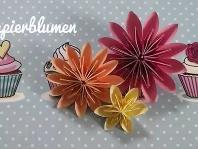 DIY - Blumen aus Papier