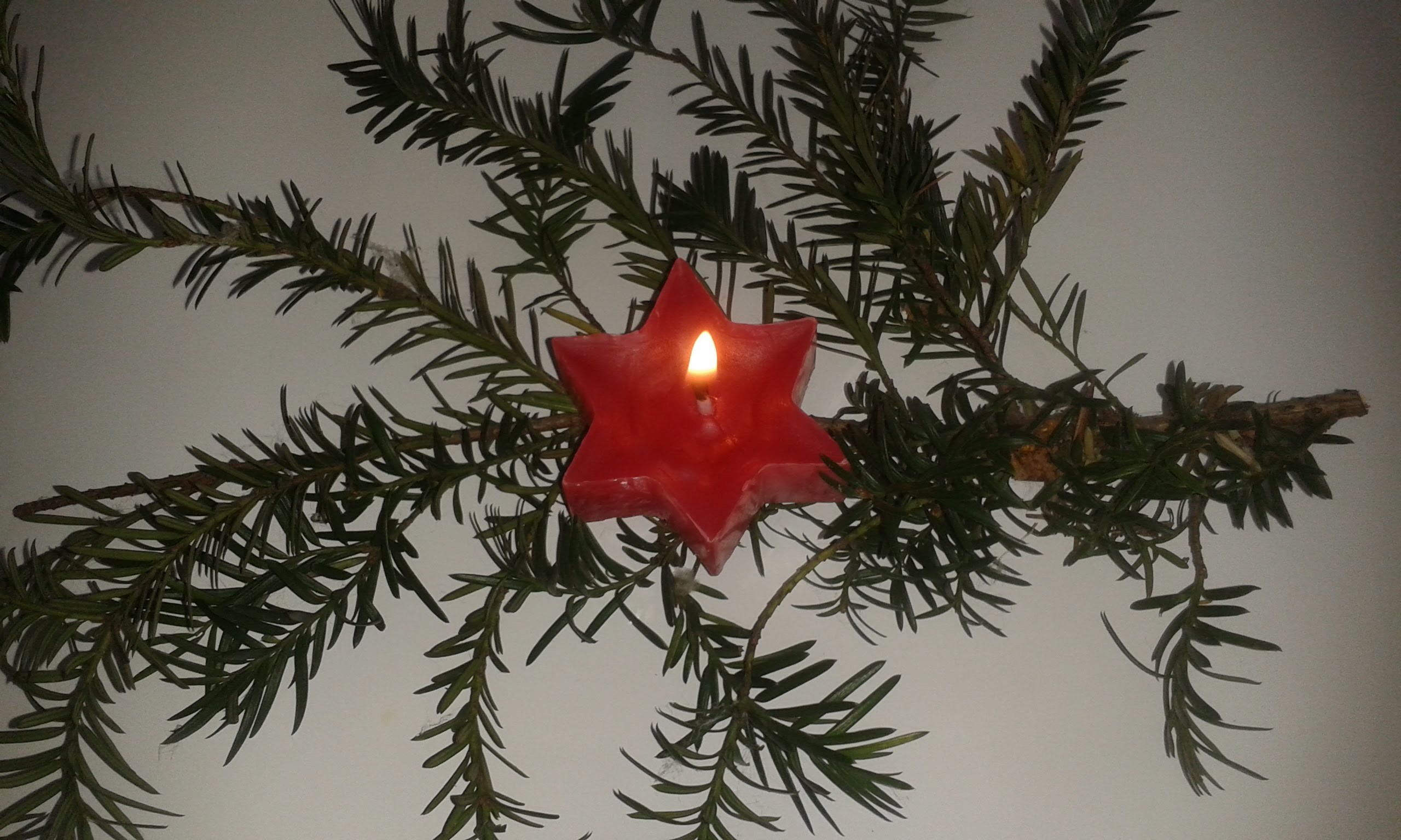 DIY: Kerze gießen -  Kerze zu Weihnachten selber basteln - Weihnachtsbasteln