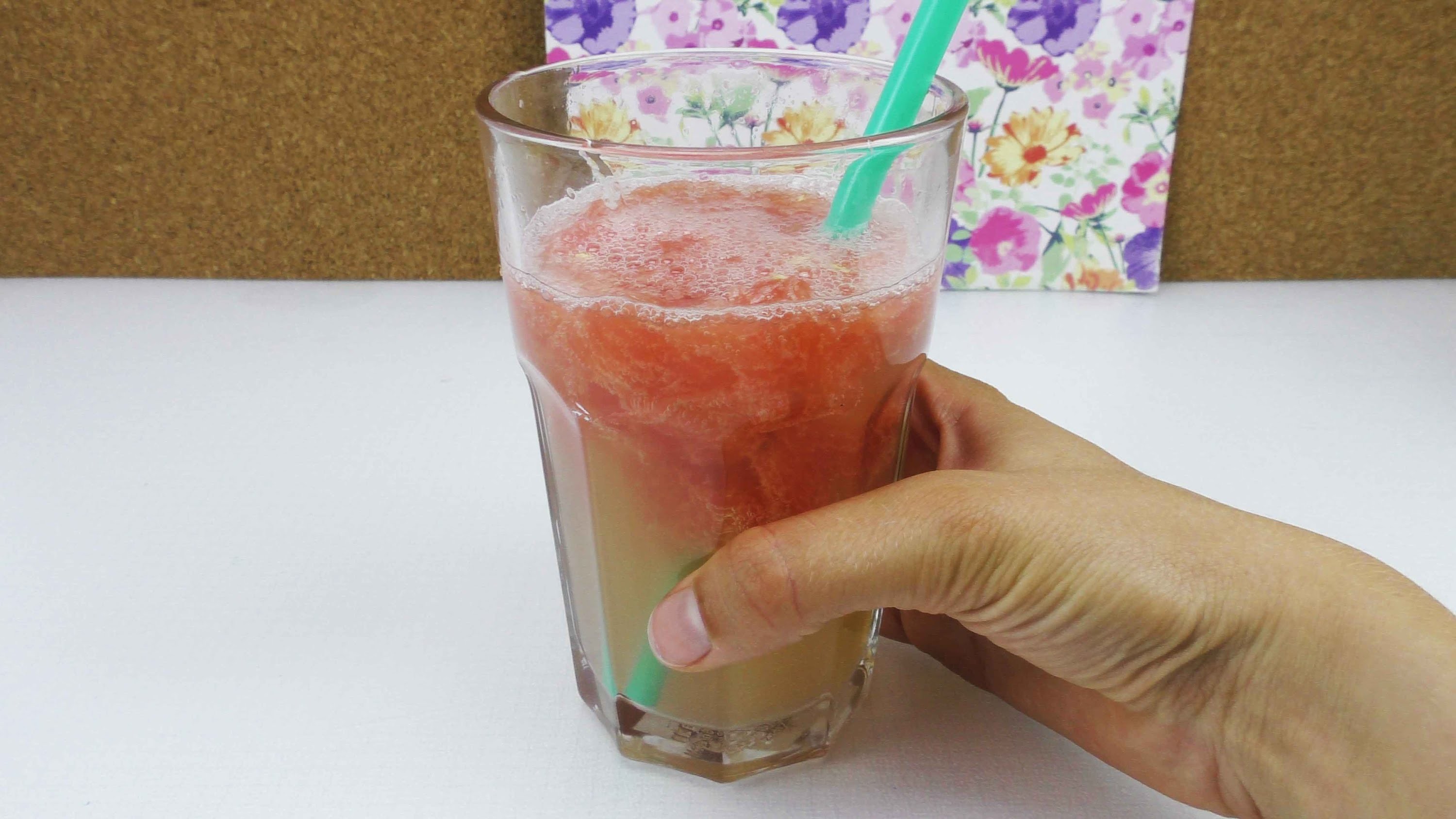Erfrischungsgetränk selber machen | mit Grapefruit und Zitrone für den Sommer