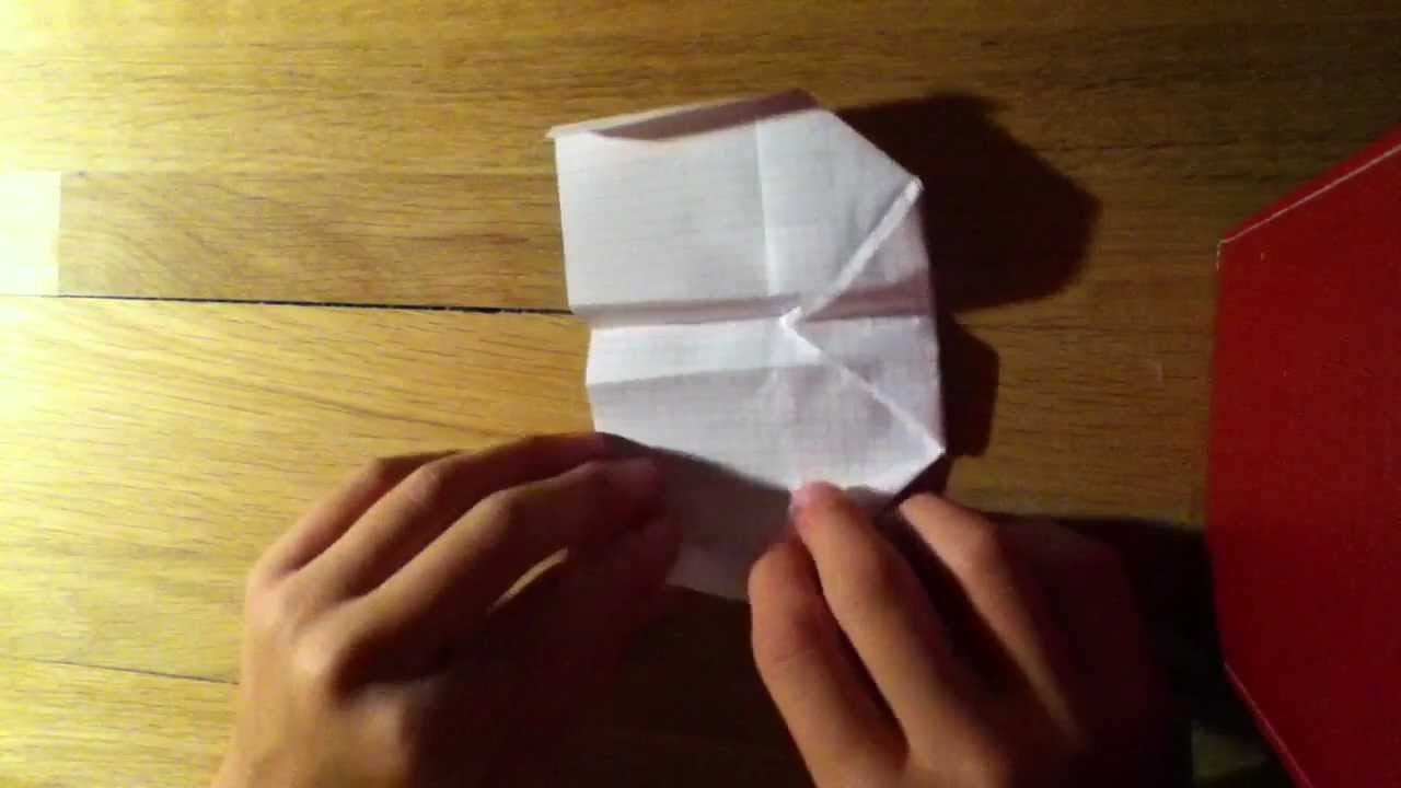Papierflieger falten - Flugzeug Origami basteln
