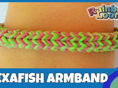 Rainbow Loom Hexafish-Armband - deutsche Anleitung