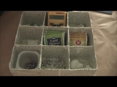 Schachtel Teebox Schmuckbox DIY selbermachen basteln Upcycling Alte Bücher und Milchpackungen
