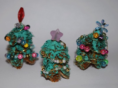 Buchecker Christbaum basteln