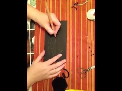 Fledermaus aus Wolle basteln