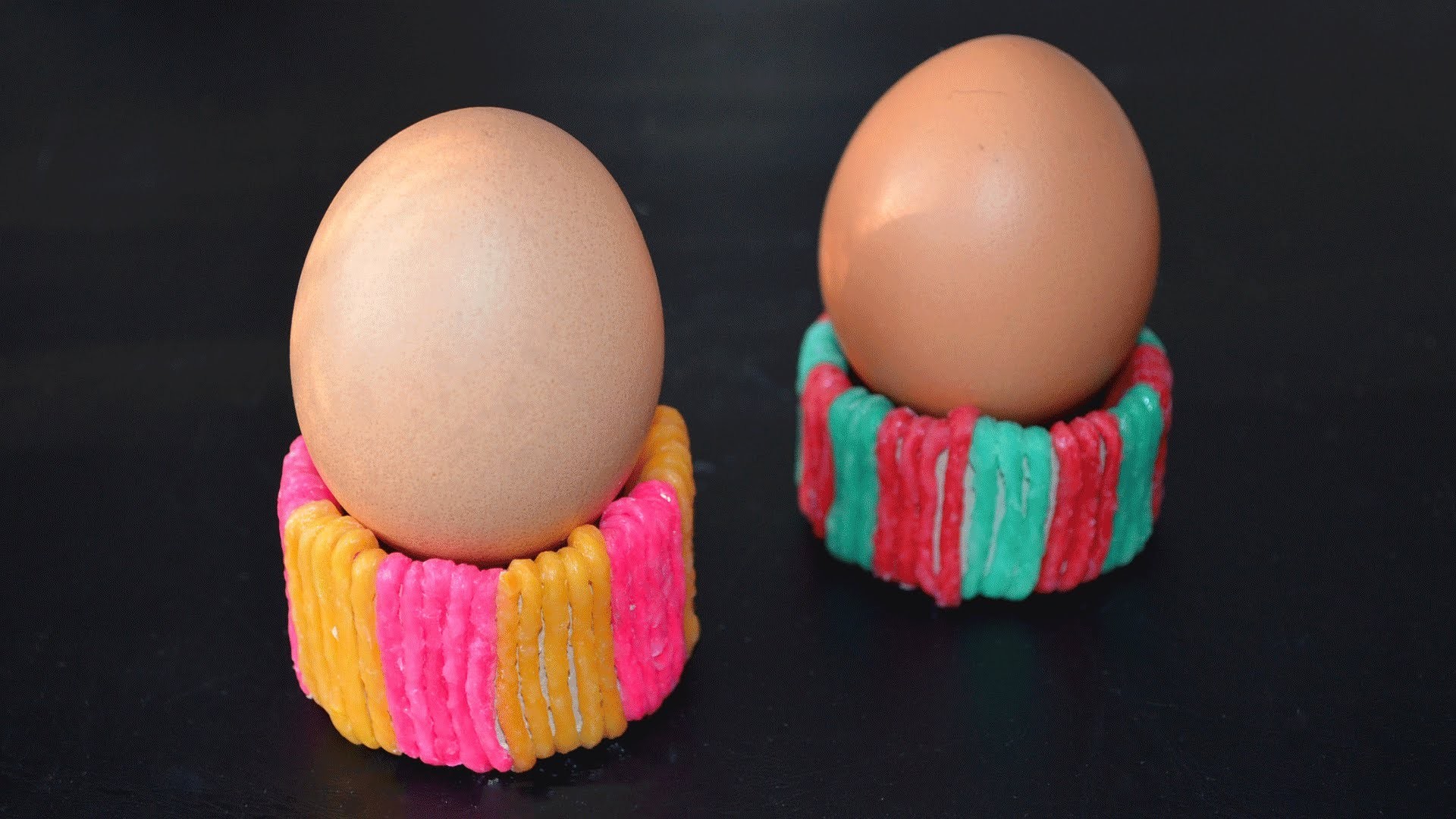 Ostern: Eierbecher basteln