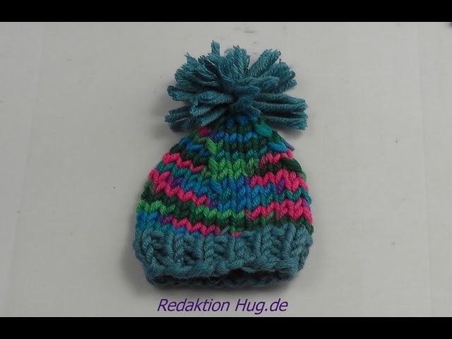 Stricken - Mütze Mini aus hatnut Wolle - Eierwärmer - Veronika Hug