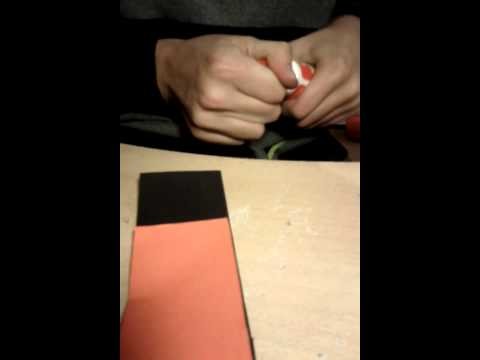 Totenkopf Lesezeichen aus Pappe basteln