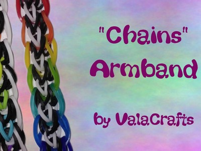 NEU Rainbow Loom Chains Armband (Original Design)