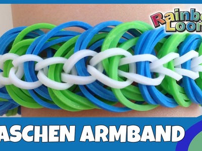 Rainbow Loom Maschen-Armband - deutsche Anleitung