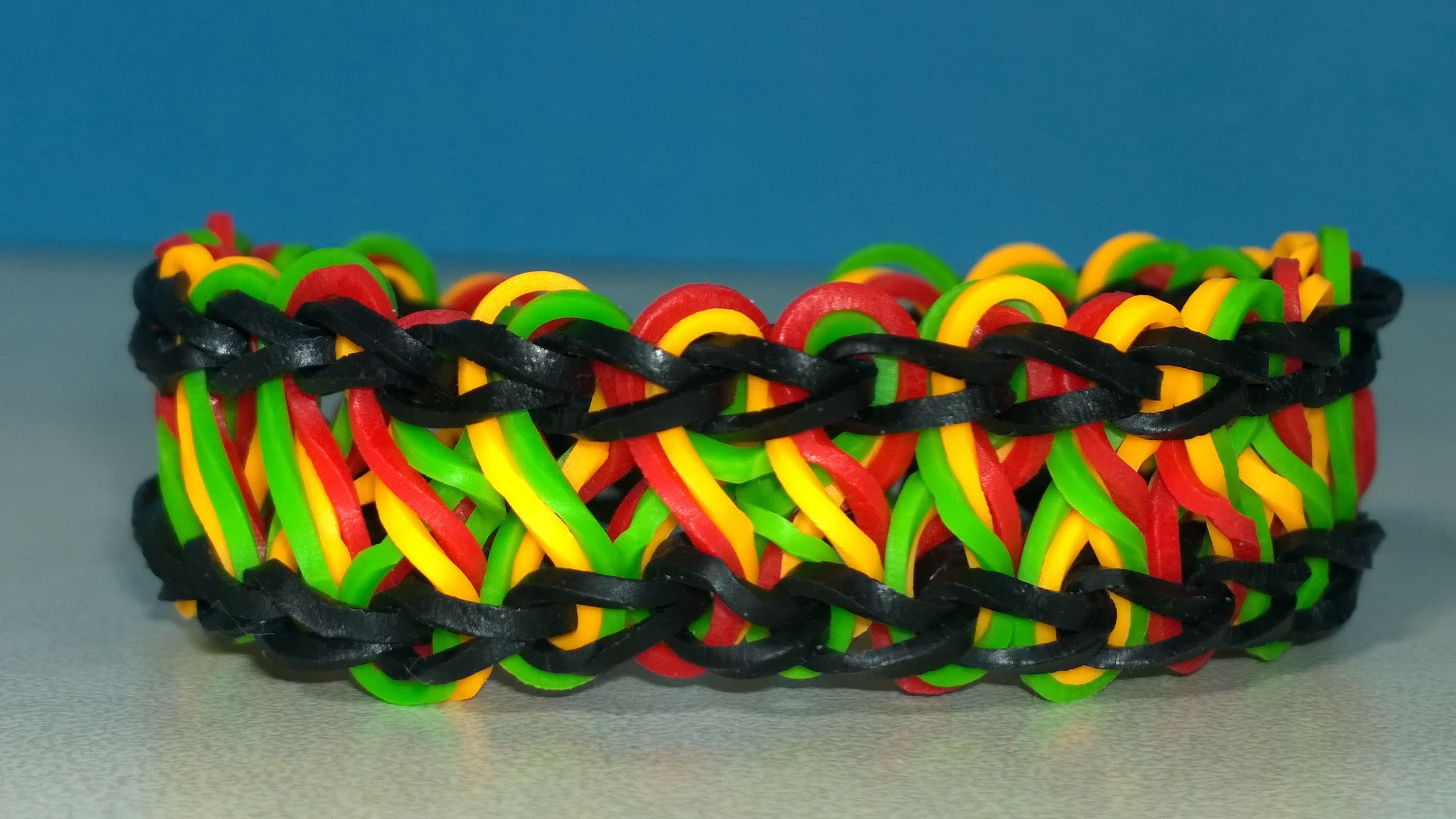 Rainbow Loom Taffy Twist Bracelet With Two Forks Without Loom EASY Loom Bands