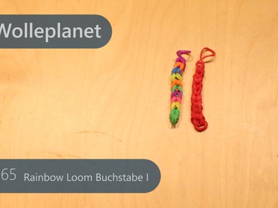 Rainbow Loom Buchstabe I mit Gabeln