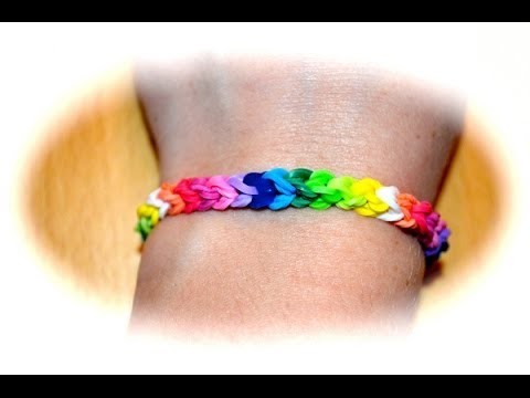 Rainbow Loom Doppelarmband (deutsche Anleitung)