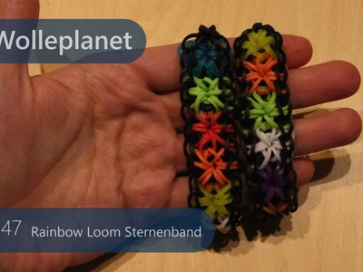 Rainbow Loom - Sternenband mit Loom