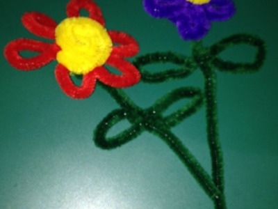 Blumen Einfach Aus Pfeifenreinigern Basteln - DIY Crafts - Guidecentral