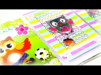 DIY Bastelideen Papier | Basteln mit Kindern Sammelkarten ATC deutsch - Youtube Kindervideo