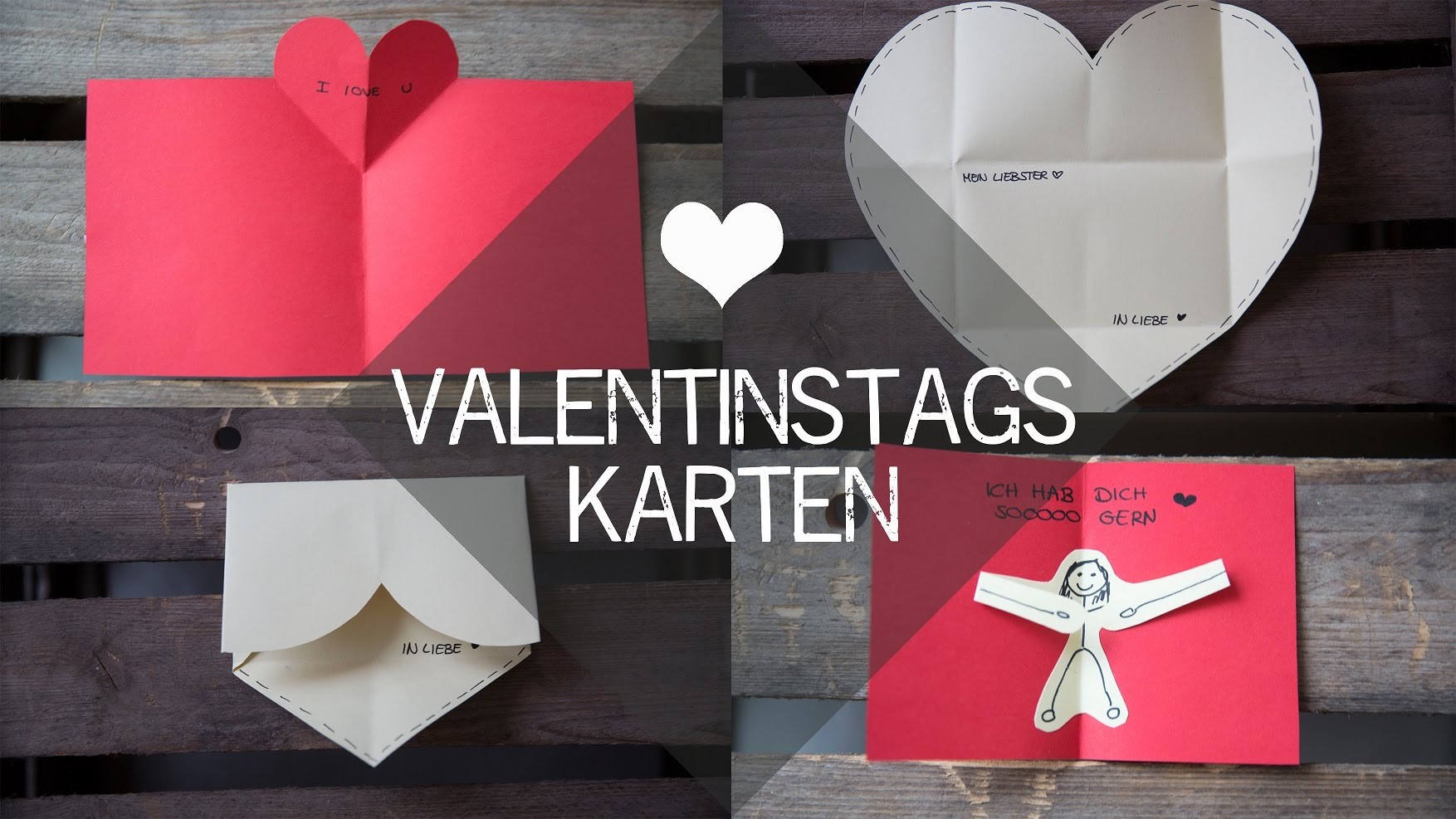 DIY Valentinstags-Karten - kekulo