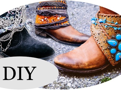 DIY Boho Boots! 5 Stiefel Styles für den Herbst!
