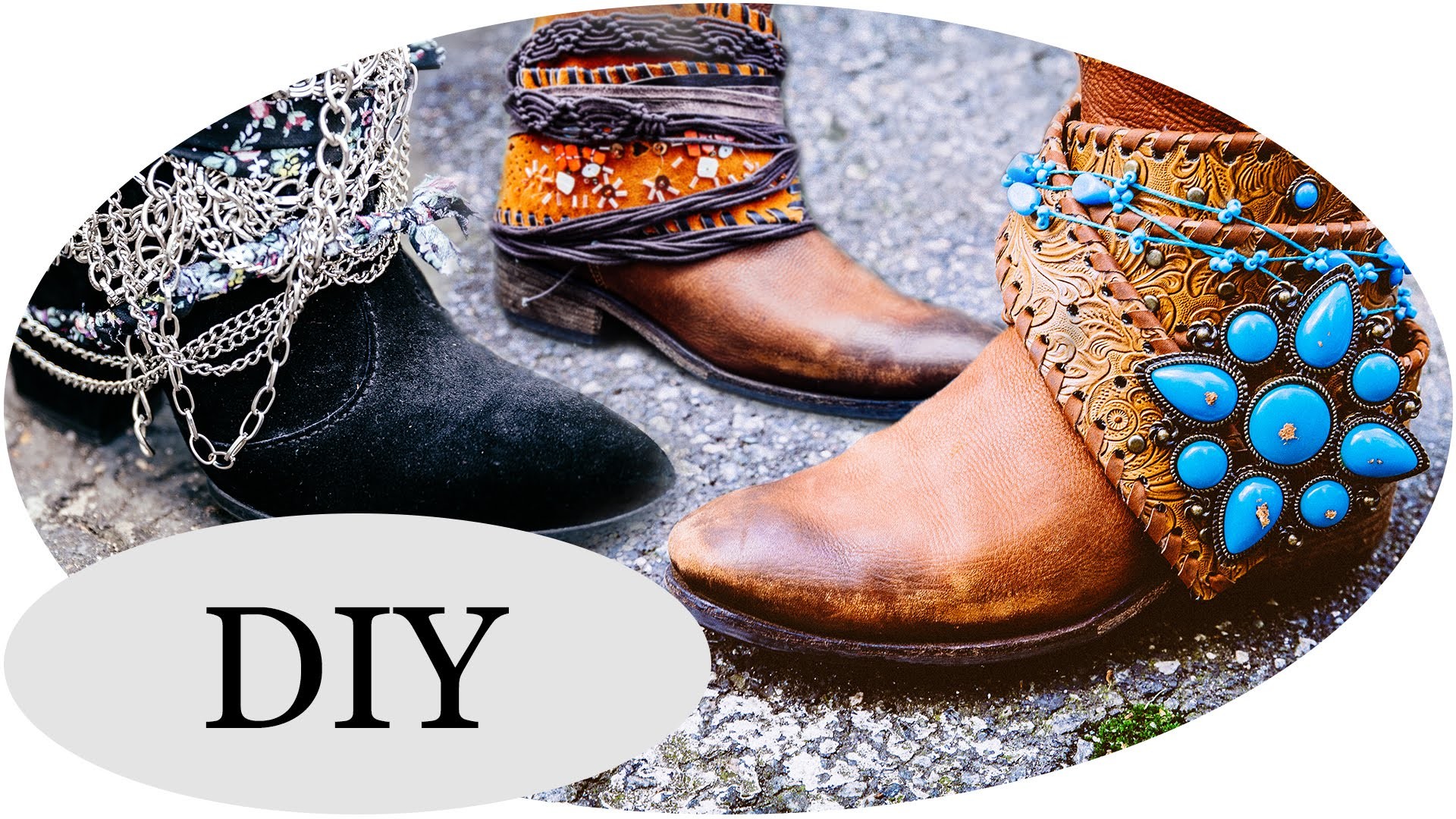 DIY Boho Boots! 5 Stiefel Styles für den Herbst!