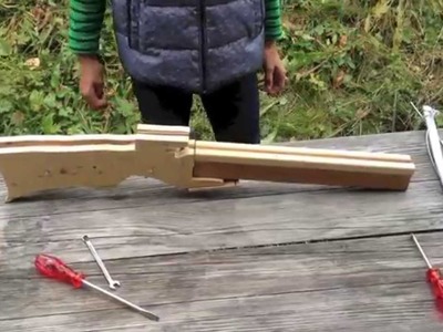 Bauanleitung Armbrust, Making a crossbow, Tutorial