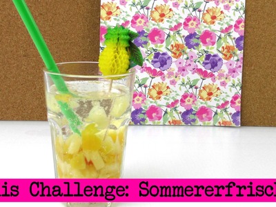 DIY Inspiration Challenge #12 Sommererfrischung |  Kathis Challenge | Do It Yourself Tutorial
