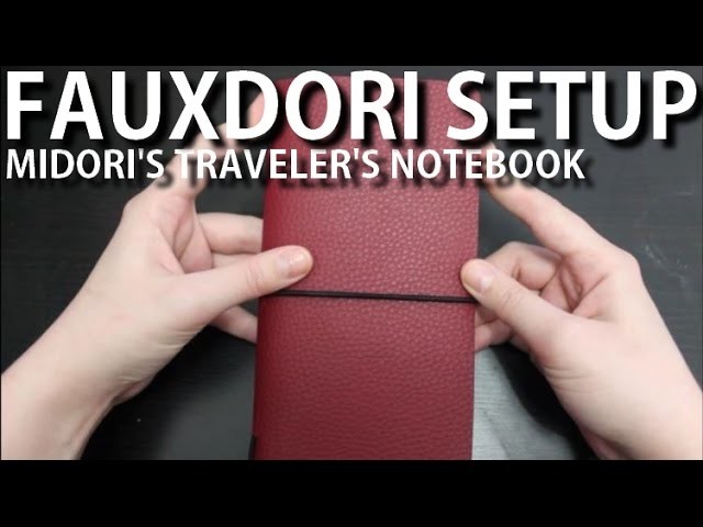 Mein Fauxdori Setup | Midori's Traveller's Notebook (German)