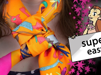 Der EXTRAVAGANTE Halstuchknoten