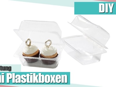 [DIY] Miniatur Plastikboxen - Upcycling | Anielas Fimo