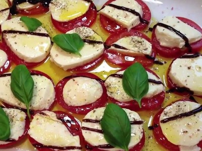 Mozzarella mit Tomaten selber machen - Italienische Kochschule