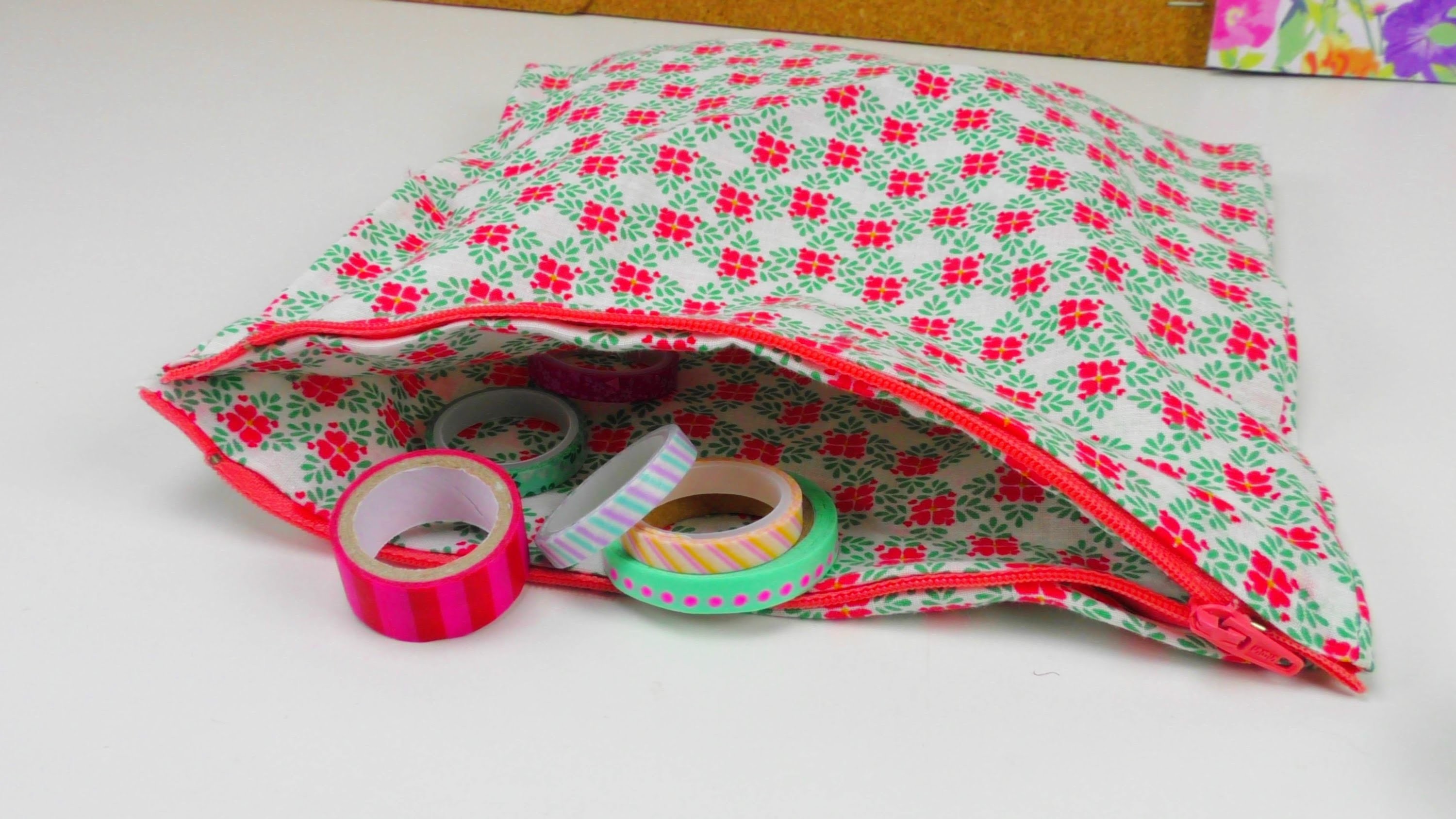Tasche aus Stoff DIY. Stofftasche für Muttertag ganz einfach selber machen. Stofftasche DIY